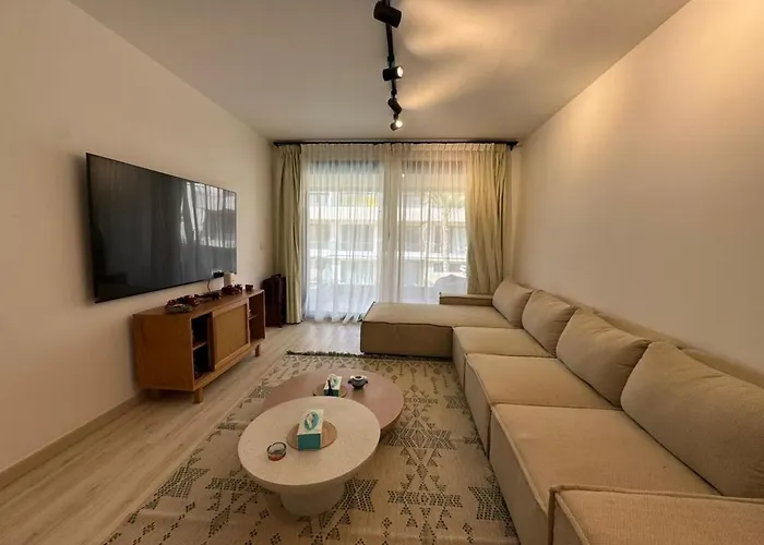 Bright & Calm 1br Pool View At G Cribs